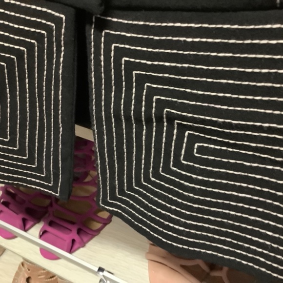 Mark Zunino Black Blazer Size 6 - Picture 4 of 5